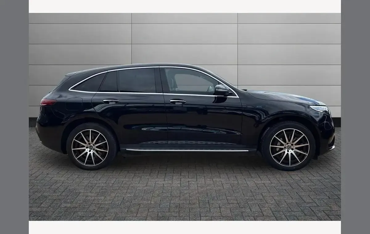 Used Mercedes EQC400 AMG line 300 kW (408 HP) 2023 Black SUV