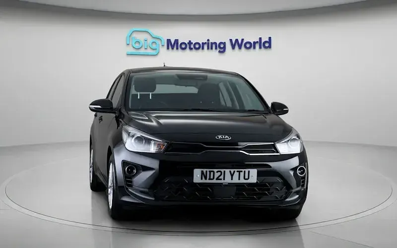 Used Kia Rio 84 HP (61 kW) 2021 Black Hatchback