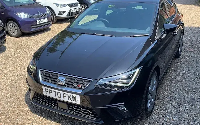 Used Seat Ibiza FR 95 HP (69 kW) 2020 Black Hatchback