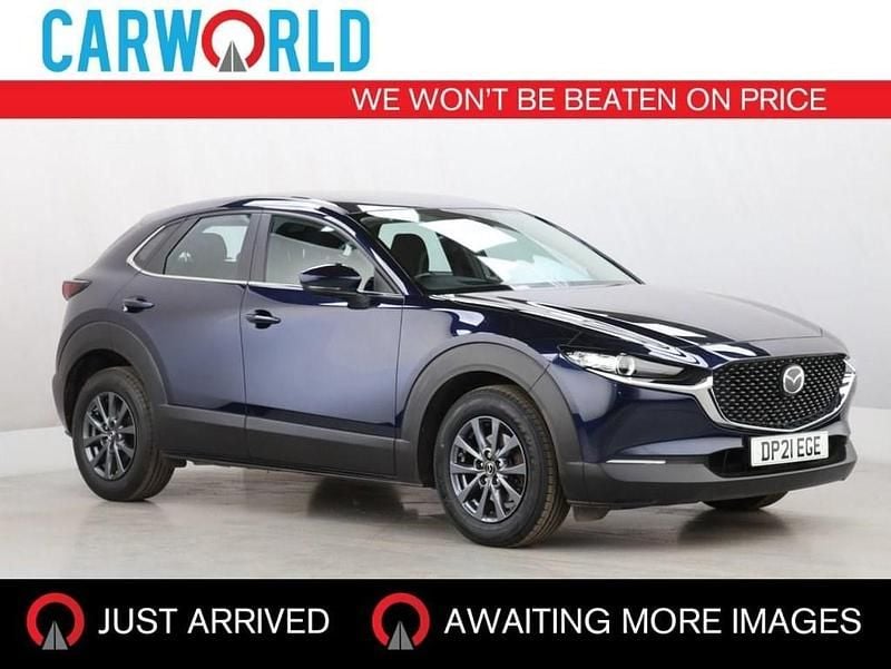 Blue Used 2021 Mazda CX-30 SUV | £13,996 (Good price) - Image 1/3