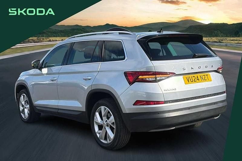 Used Skoda Kodiaq SE L Executive 147 HP (108 kW) 2024 Silver SUV