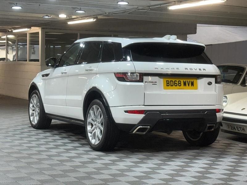 Used Land Rover Range Rover evoque HSE Dynamic 2018 White Estate