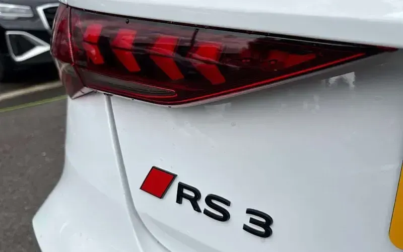 New Audi RS3 400 HP (294 kW) 2026 White Sedan