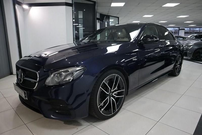 Usado Mercedes E53 AMG Premium Plus 2019 Azul Sedan