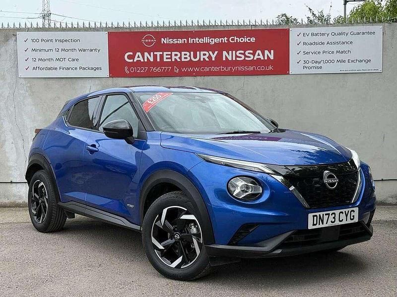 Blue Used 2023 Nissan Juke N-Connecta SUV | £19,499 (Fair price) - Image 1/4