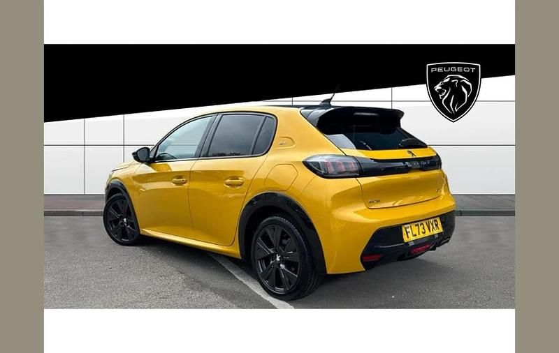 Used Peugeot 208 GTi 129 HP (94 kW) 2023 Yellow Hatchback