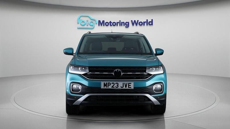 Used VW T-Cross SEL 110 HP (80 kW) 2022 Turquoise SUV