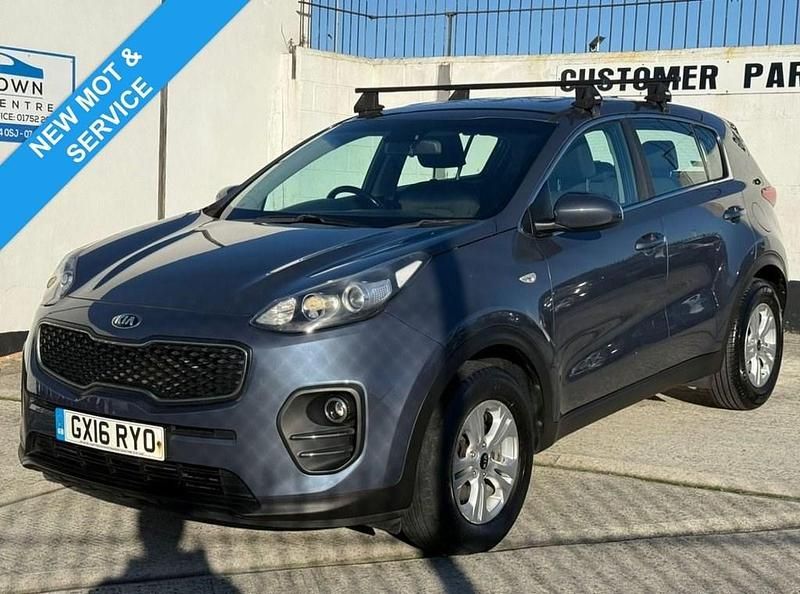Blue Used 2016 Kia Sportage SUV | £6,795 (Fair price) - Image 1/4