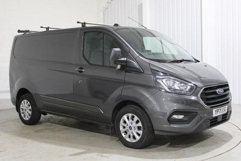 Grey Used 2021 Ford Transit Custom Limited Van | £9,995 (Fair price) - Image 1/4