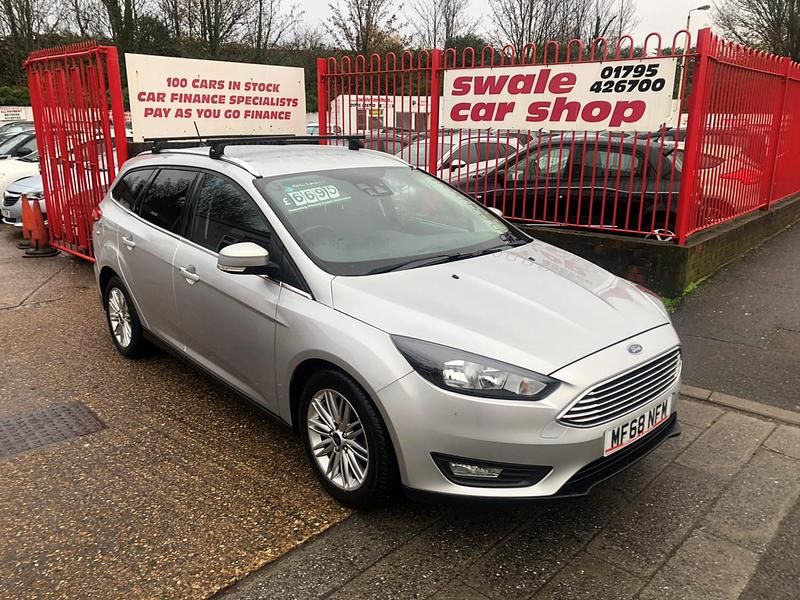 Used Ford Focus Zetec 100 HP (73 kW) 2018 Silver Estate