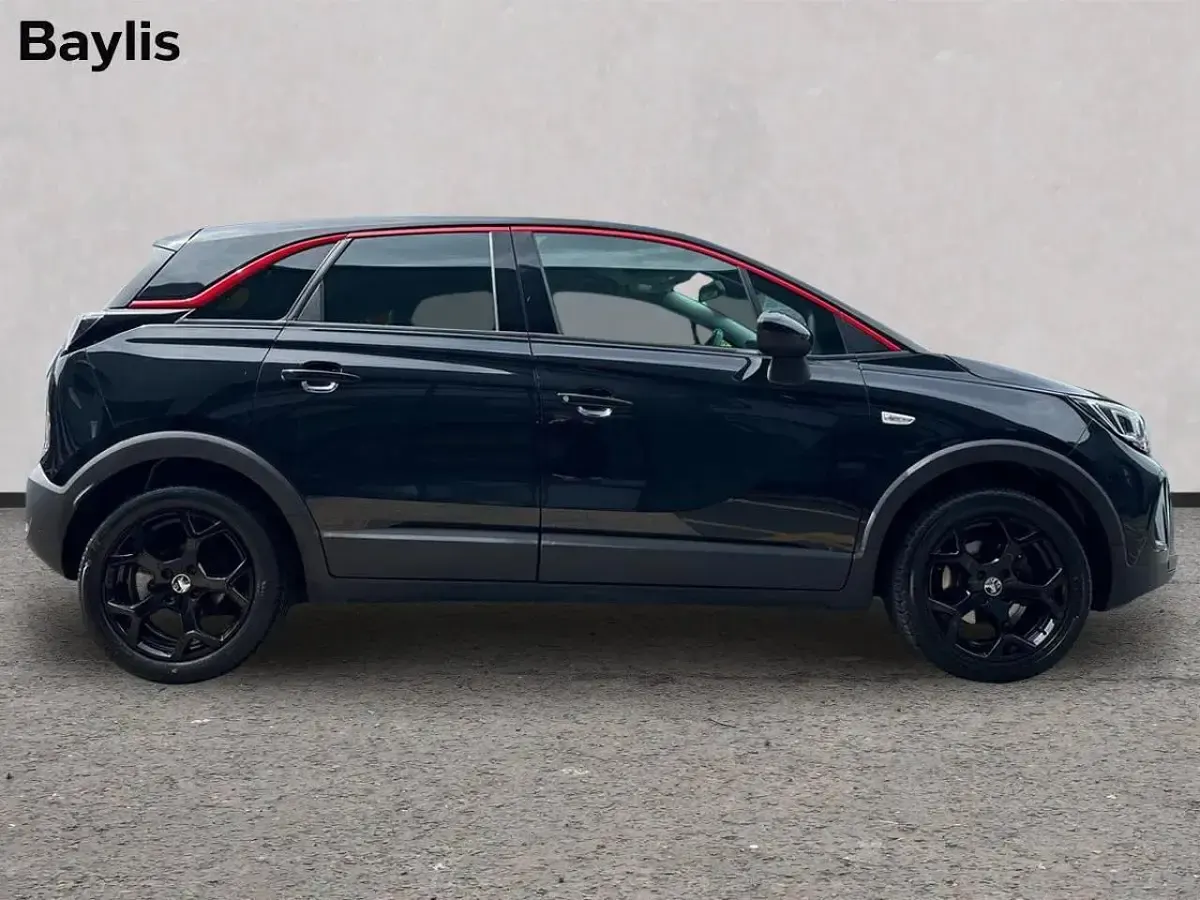 Used Vauxhall Crossland GS Line 128 HP (94 kW) 2022 Black SUV