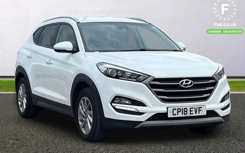 Used Hyundai Tucson SE 141 HP (103 kW) 2018 White SUV