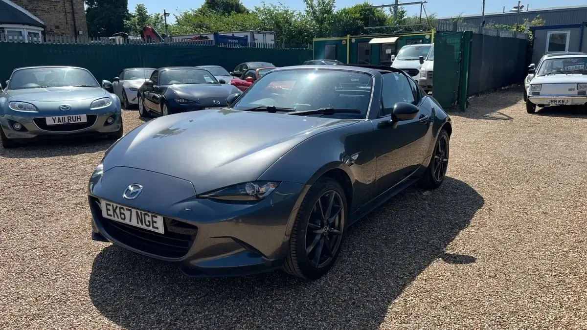 Used Mazda MX5 160 HP (117 kW) 2017 Grey Cabriolet