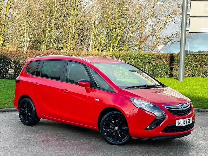 Used Vauxhall Zafira Tourer SRi 2016 Red MPV