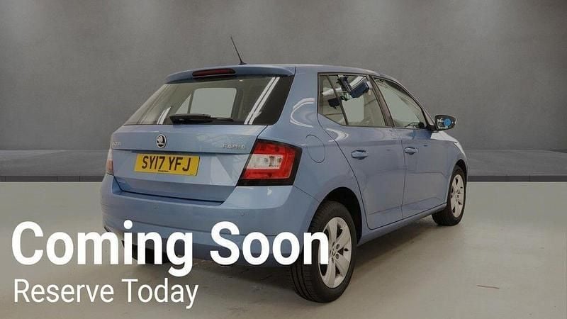 Used Skoda Fabia SE 110 HP (80 kW) 2017 Blue Hatchback