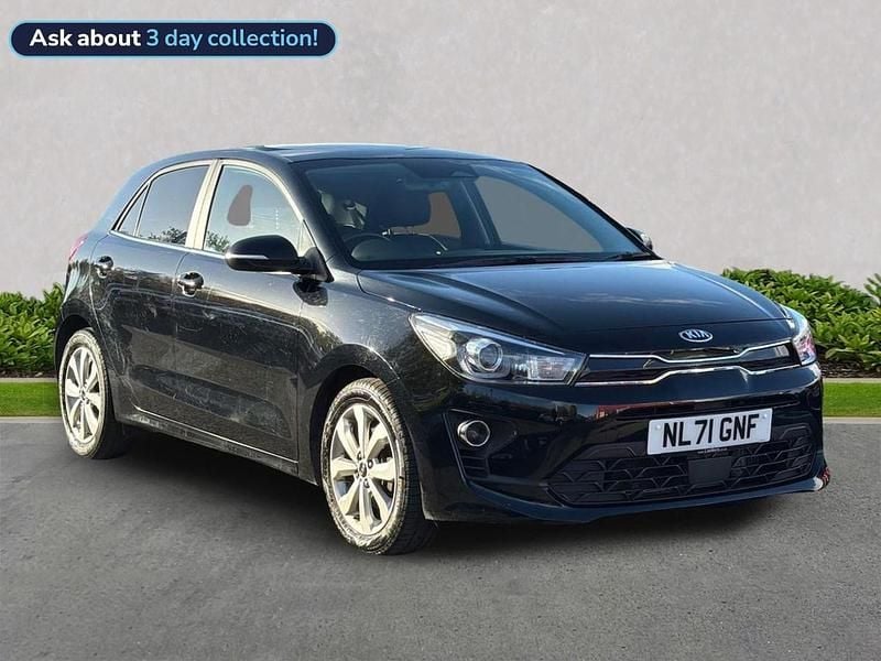 Black Used 2021 Kia Rio Hatchback | £11,499 (Fair price) - Image 1/4