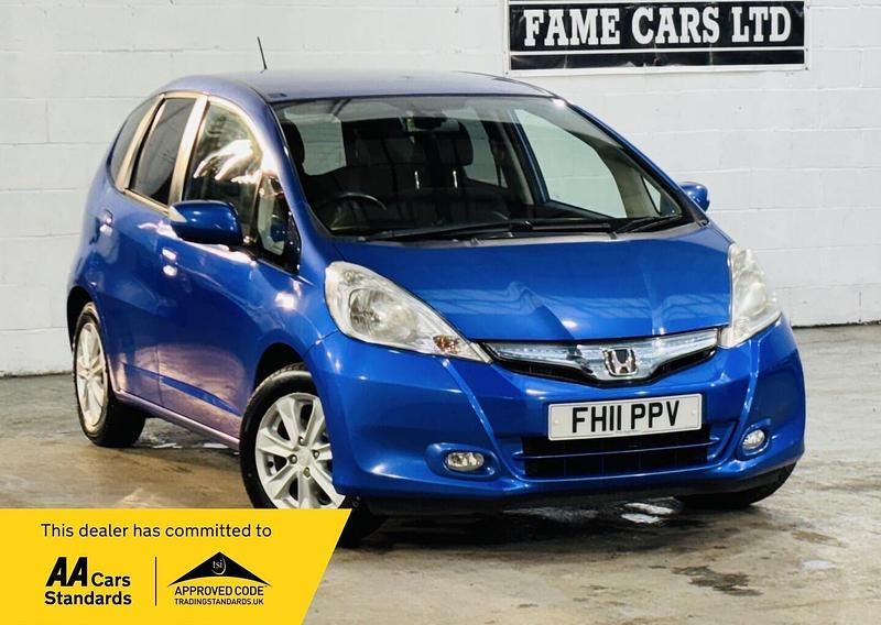 Used Honda Jazz Hybrid 102 HP (75 kW) 2011 Blue Hatchback