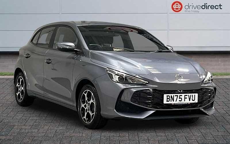 New MG MG3 SE 116 HP (85 kW) 2025 Grey Hatchback