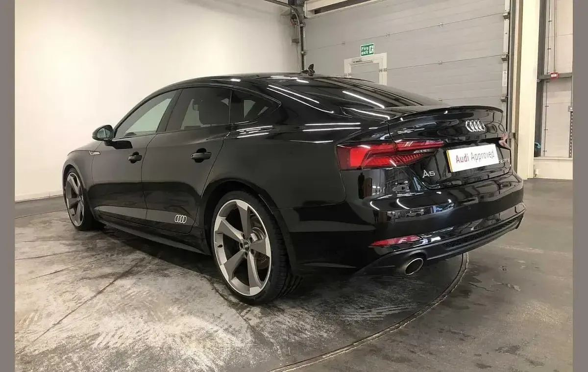Used Audi A5 Black Edition 150 HP (110 kW) 2019 Black Coupe