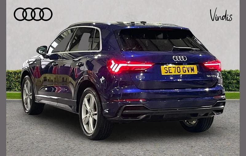 Used Audi Q3 S-Line 147 HP (108 kW) 2021 Blue SUV