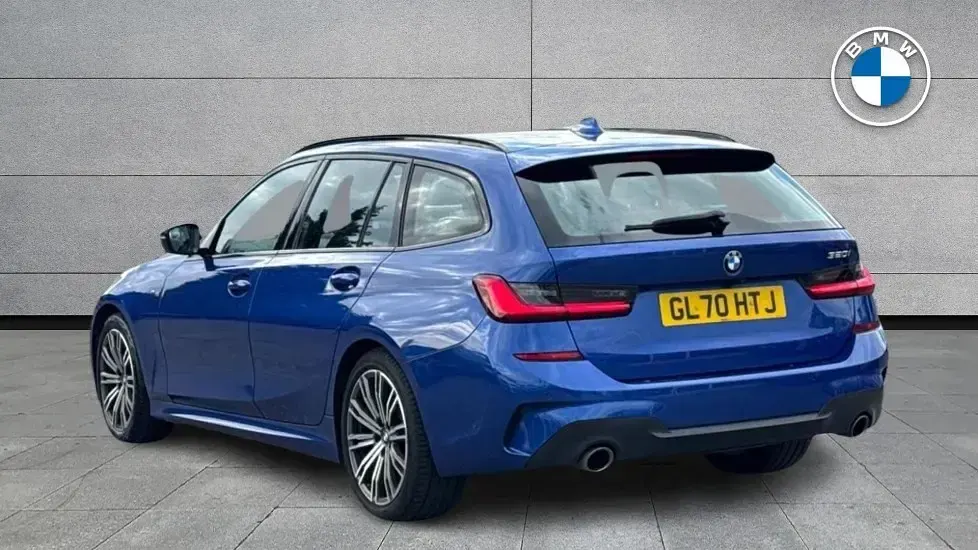 Used BMW 320 M Sport 181 HP (133 kW) 2021 Blue Estate