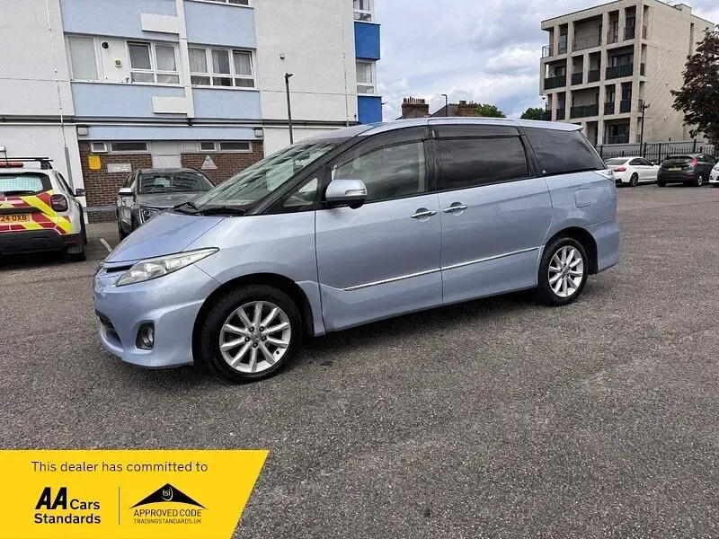 Used Toyota Estima Hybrid 2019 Blue