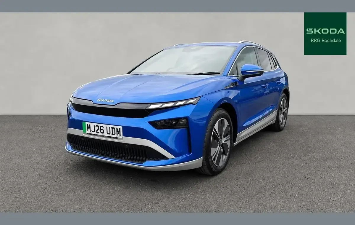 New Skoda Enyaq iV 210 kW (286 HP) 2026 Race blue metallic SUV