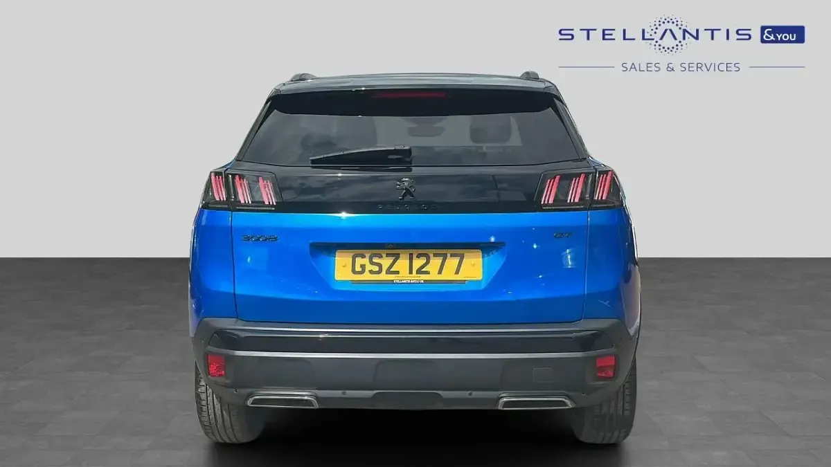 Used Peugeot 3008 GT 129 HP (94 kW) 2022 Blue SUV