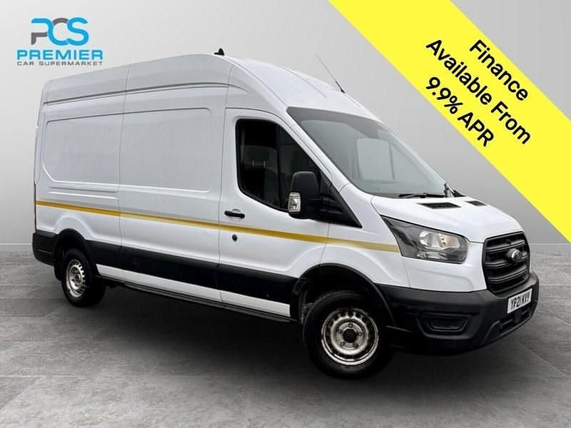 Used Ford Transit 130 HP (95 kW) 2021 White Van