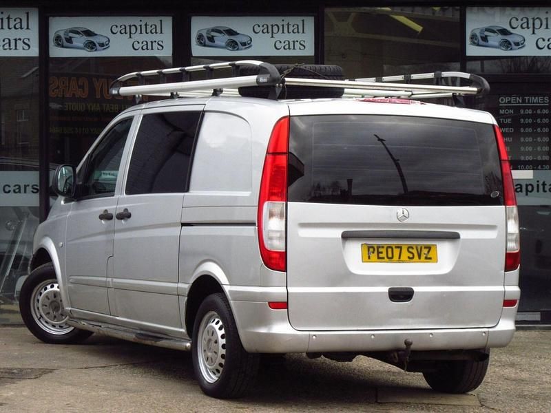 Used Mercedes Vito 150 HP (110 kW) 2007 Silver Van