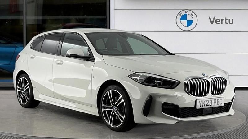 Used BMW 118 M Sport 136 HP (100 kW) 2023 White Hatchback