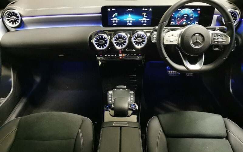 Blue Used 2022 Mercedes A180 Executive Hatchback | £20,955 (Fair price) - Image 1/3