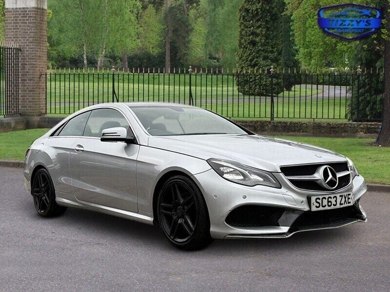 Silver Used 2014 Mercedes E220 AMG Coupe | £5,750 (Fair price) - Image 1/4
