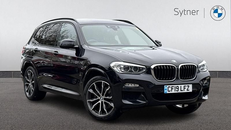 Used BMW X3 M Sport 261 HP (191 kW) 2019 Black SUV
