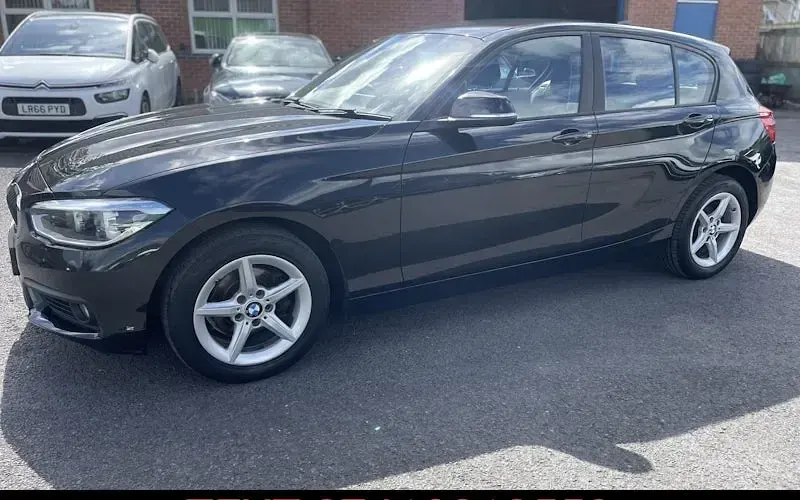 Used BMW 116 Basis 116 HP (85 kW) 2018 Black Hatchback