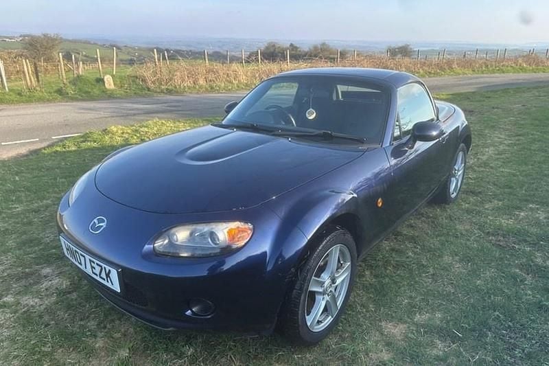 Used Mazda MX5 126 HP (92 kW) 2007 Blue Cabriolet