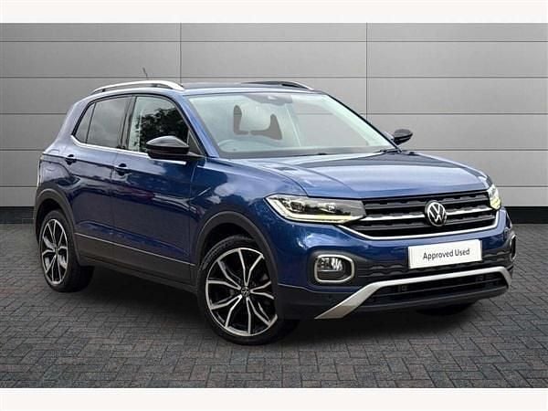 Blue Used 2021 VW T-Cross SEL SUV | £18,150 (Fair price) - Image 1/3