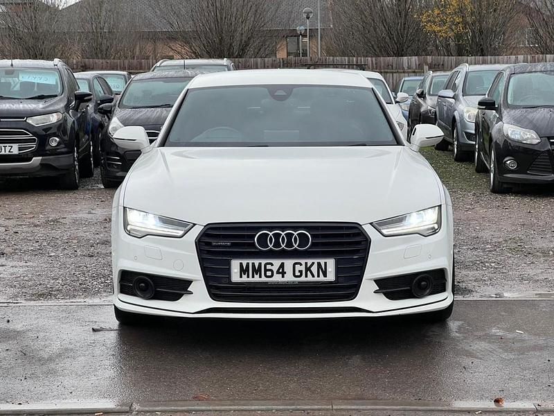 Used Audi A7 Black Edition 2014 White Hatchback