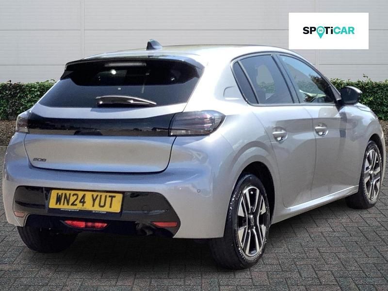 Begagnad Peugeot 208 Allure 99 HK (72 kW) 2024 Grå Halvkombi