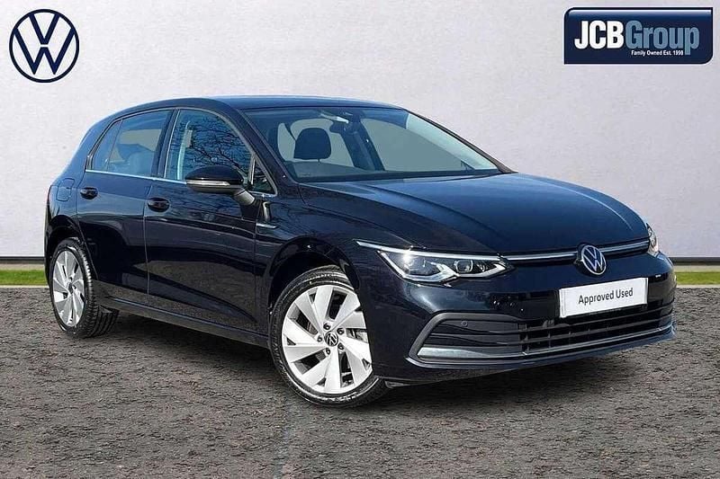 Black Used 2021 VW Golf VIII Style Hatchback | £16,790 (Fair price) - Image 1/4