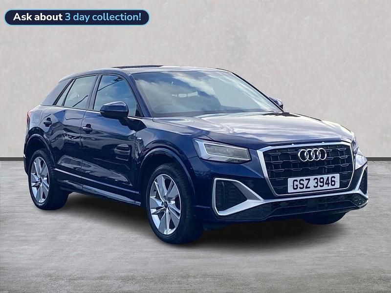 Used Audi Q2 S-Line 150 HP (110 kW) 2022 Blue SUV