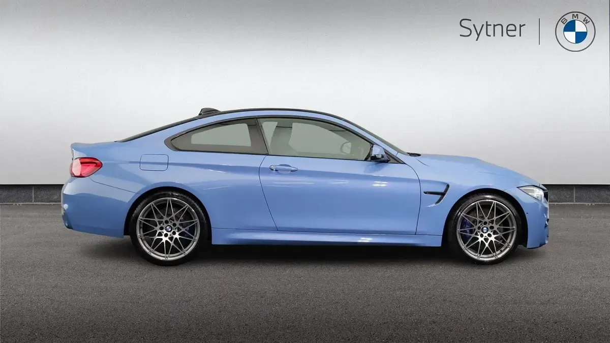 Used BMW M4 Competition Edition 444 HP (326 kW) 2017 Blue Coupe