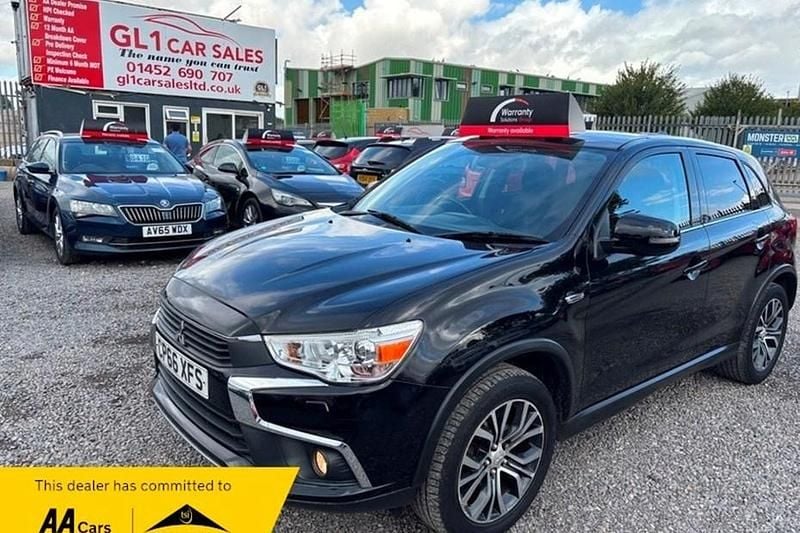 Black Used 2017 Mitsubishi ASX SUV | £7,310 (Fair price) - Image 1/1