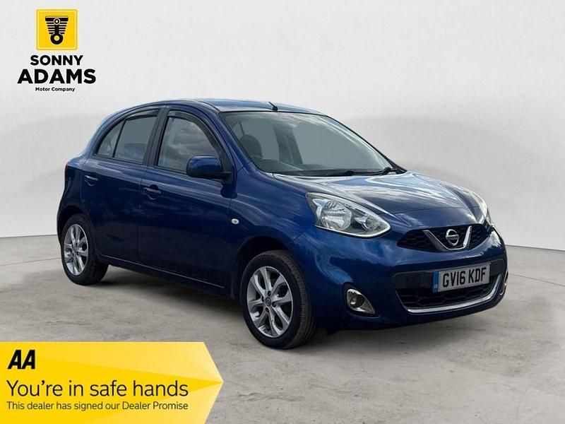 Used Nissan Micra Acenta 80 HP (58 kW) 2016 Blue Hatchback