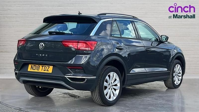Used VW T-Roc SE 150 HP (110 kW) 2018 Grey SUV