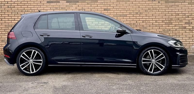 Used VW Golf VII GTD 184 HP (135 kW) 2017 Black Hatchback