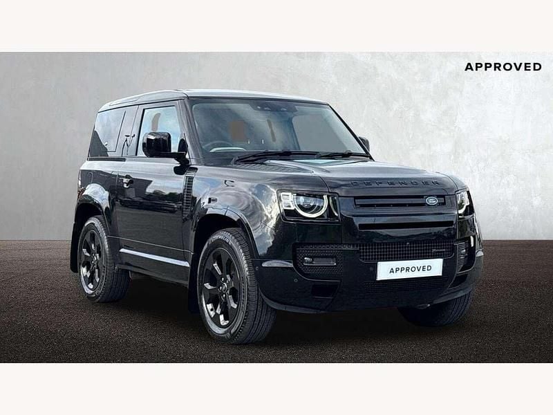 Santorini black Used 2022 Land Rover Defender SE Dynamic SUV | £47,650 (Super price) - Image 1/4