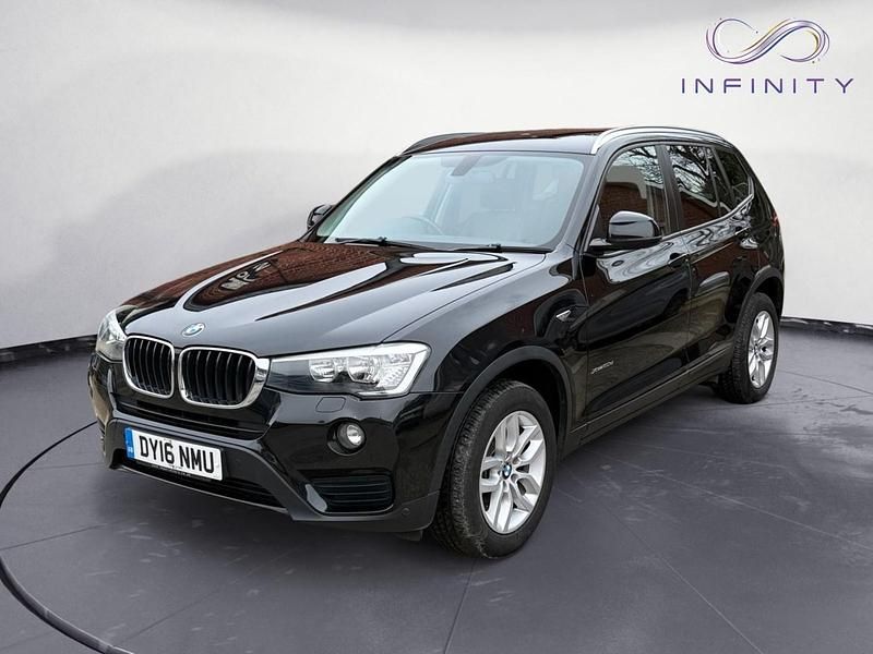 Used BMW X3 Sport Line 190 HP (139 kW) 2016 Black SUV