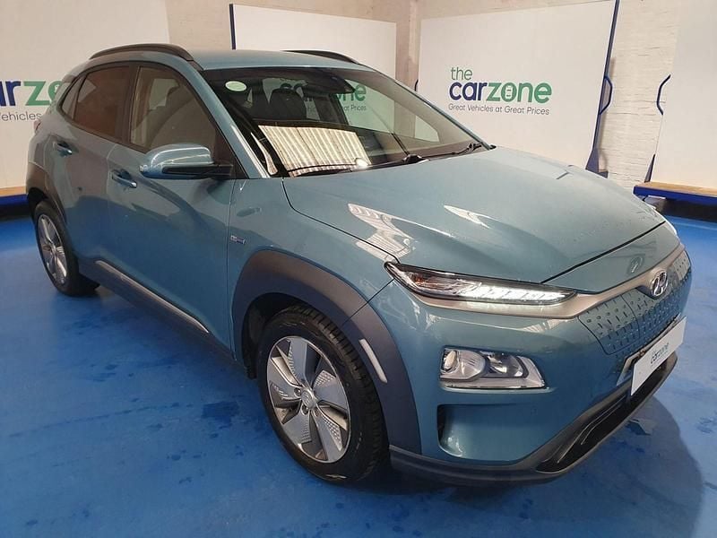 Second-hand Hyundai Kona Premium 150 kW (204 CP) 2020 Albastru SUV