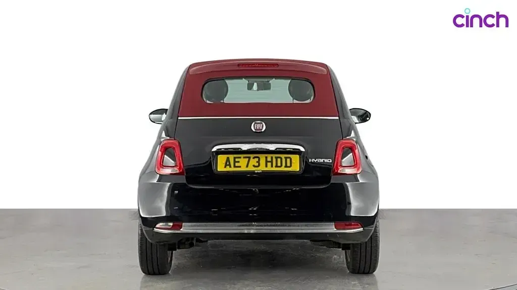 Used Fiat 500 2023 Black Cabriolet